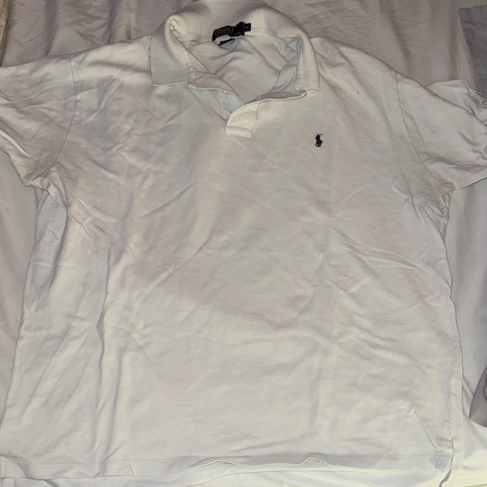 Polo by Ralph Lauren Men's Classic White Polo Shirt